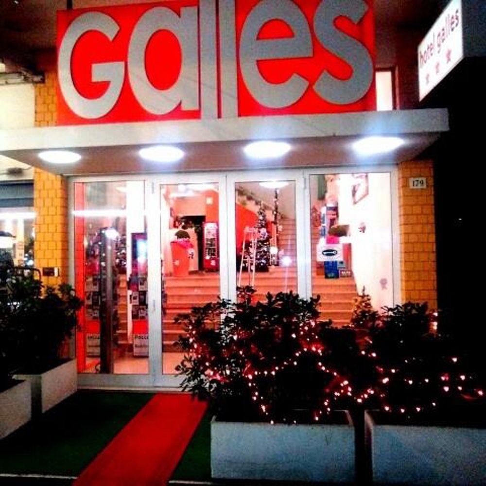 Hotel Galles ริมินี ภายนอก รูปภาพ